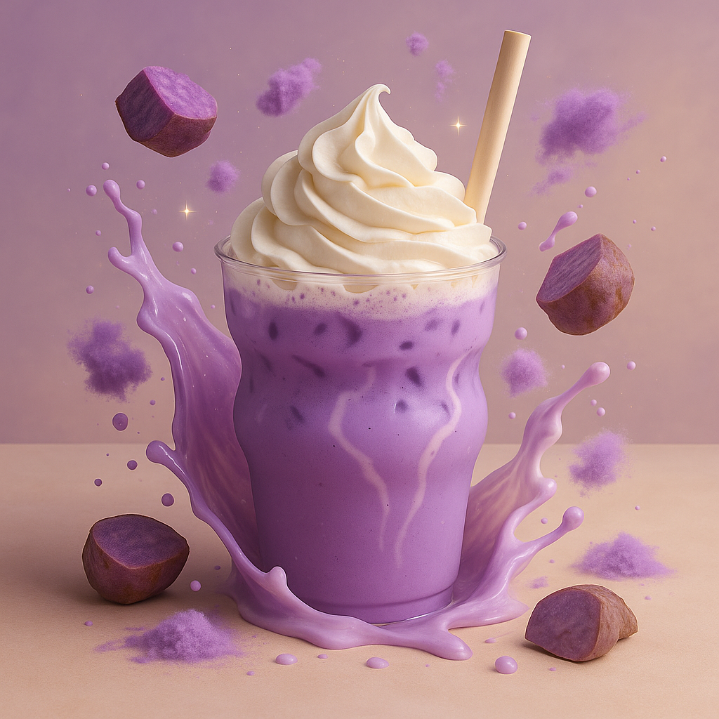 Super Ube Latte – Poudre 100% naturelle