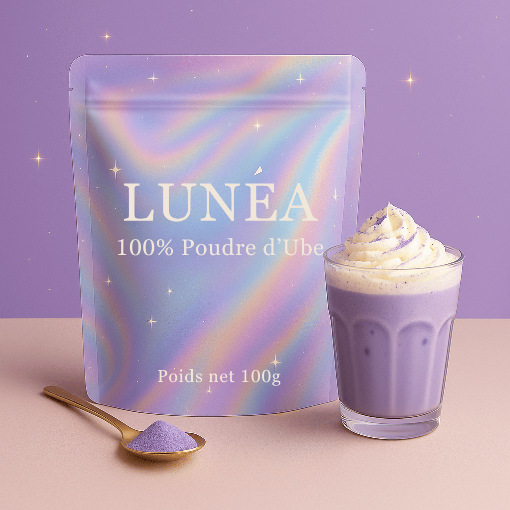 Super Ube Latte – Poudre 100% naturelle